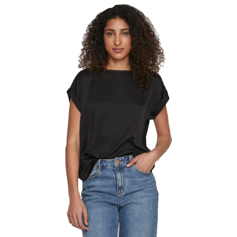 Vila Ellette Satin Blouse